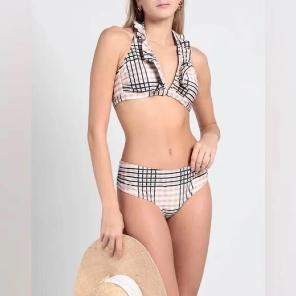 Ganni Leto Halterneck Bikini - sz 34